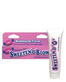 Sweeten D Blow Oral Pleasure Gel Bubble Gum 1.5 oz (SKU: TCN-7589-4)